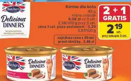 Carrefour Karma dla kota Butcher's Delicious Dinners oferta