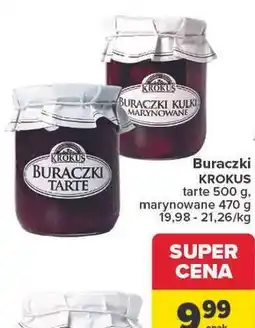Carrefour Krokus Buraczki tarte / marynowane oferta