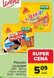 Carrefour Market Paluszki Lajkonik oferta