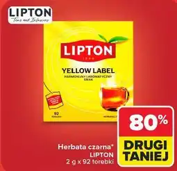 Carrefour Market Herbata czarna LIPTON oferta