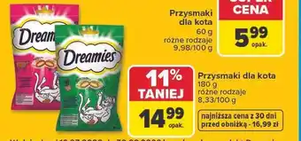 Carrefour Przysmaki dla kota Dreamies oferta