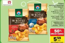 Carrefour Market Chipsy w kotle prażone Przysnacki oferta