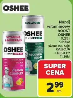 Carrefour Market OSHEE Napój witaminowy BOOST oferta