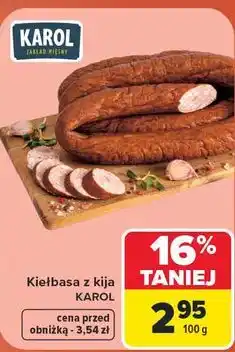 Carrefour Market Kiełbasa z kija KAROL oferta