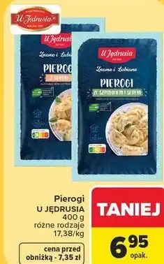 Carrefour Market Pierogi U Jędrusia oferta