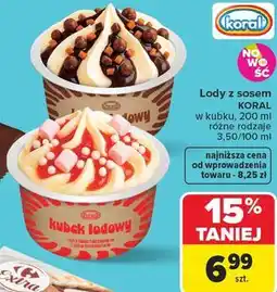 Carrefour Market Lody z sosem KORAL oferta