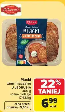 Carrefour Market Placki ziemniaczane U Jędrusia oferta
