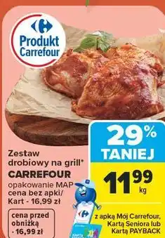 Carrefour Market Zestaw drobiowy na grill Carrefour oferta