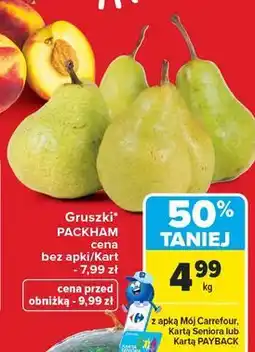 Carrefour Market Gruszki PACKHAM oferta