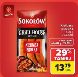 Carrefour Market Kiełbasa BROCKA Sokołów Grill House oferta