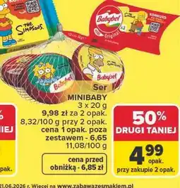 Carrefour Ser MINIBABY Babybel oferta