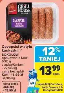 Carrefour Market Cevapcici w stylu kaukaskim Sokołów oferta