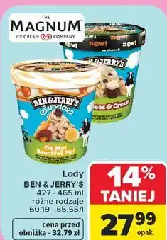 Carrefour Market Lody Ben & Jerry's oferta