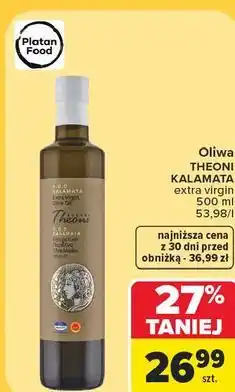 Carrefour Market Oliwa THEONI KALAMATA extra virgin oferta
