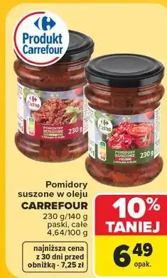 Carrefour Market Pomidory suszone w oleju CARREFOUR oferta