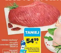 Carrefour Market Udziec wołowy skrzydło oferta