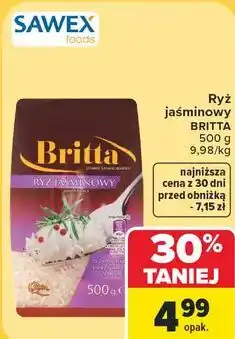 Carrefour Market Ryż jaśminowy Britta oferta