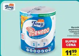 Carrefour Market Ręcznik papierowy TORNADO FOXY oferta