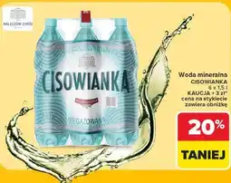 Carrefour Market Woda mineralna CISOWIANKA oferta