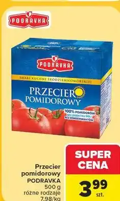 Carrefour Market Przecier pomidorowy PODRAVKA oferta