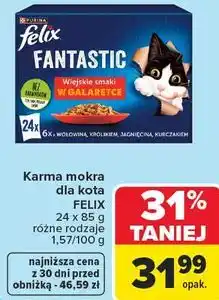 Carrefour Market Karma mokra dla kota Felix oferta