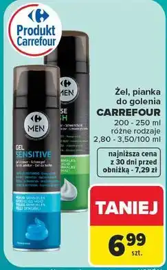 Carrefour Market Carrefour Żel, pianka do golenia oferta