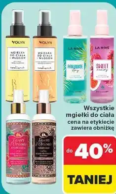 Carrefour Market Wszystkie mgiełki do ciała oferta