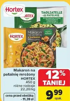 Carrefour Market Makaron na patelnię mrożony HORTEX oferta