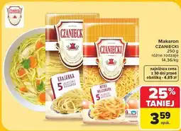 Carrefour Market Makaron Czaniecki oferta