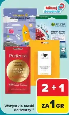 Carrefour Market Wszystkie maski do twarzy oferta