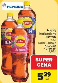 Carrefour Market Napój herbaciany LIPTON oferta