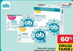 Carrefour Market Wszystkie tampony higieniczne marki O.B oferta
