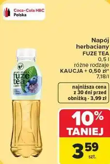 Carrefour Market Napój herbaciany FUZE TEA oferta