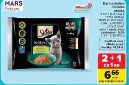 Carrefour Market Karma mokra dla kota Sheba oferta