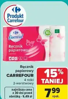 Carrefour Market Ręcznik papierowy CARREFOUR oferta