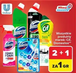 Carrefour Market Wszystkie produkty marek: Cif, Domestos oferta