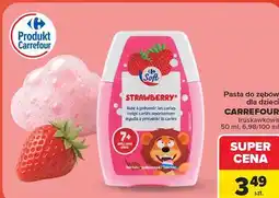 Carrefour Market Pasta do zębów dla dzieci CARREFOUR oferta