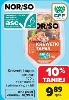 Carrefour Market Krewetki tapas Nor/So oferta