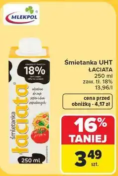 Carrefour Market Śmietanka UHT Łaciata oferta