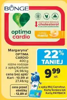 Carrefour Market Margaryna Optima Cardio oferta