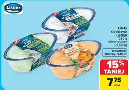 Carrefour Market Filety śledziowe Lisner oferta