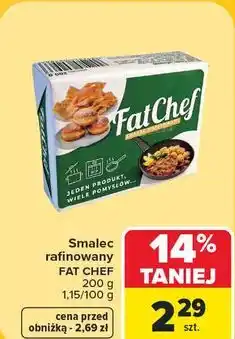 Carrefour Market Smalec rafinowany Fat Chef oferta