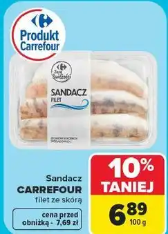 Carrefour Market Sandacz CARREFOUR filet ze skórą oferta