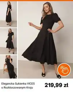 Born2be Sukienka elegancka VICES o rozkloszowanym kroju oferta