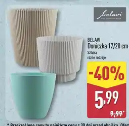 ALDI Doniczka Belavi 17/20 cm oferta