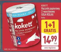 ALDI Ręcznik papierowy Kokett Giga Rolka oferta