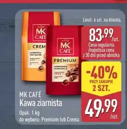 ALDI Kawa ziarnista MK Café Premium oferta