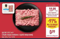 ALDI Chude mięso mielone z szynki wieprzowej Mięsne Specjały oferta