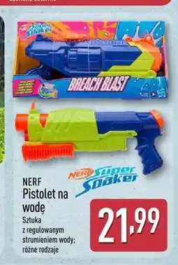 ALDI Pistolet na wodę Nerf Super Soaker Breach Blast oferta