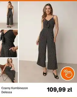Born2be Kombinezon damski Born2be Delessa czarny oferta